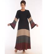 Royal Moroccan Dubai Beautiful Zari Work Jilbab Jalabiya Kaftan Dress