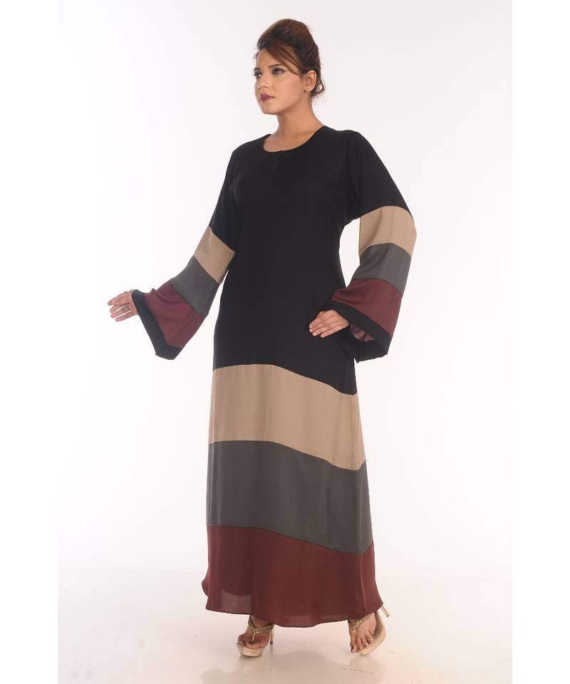 Royal Moroccan Dubai Beautiful Zari Work Jilbab Jalabiya Kaftan Dress