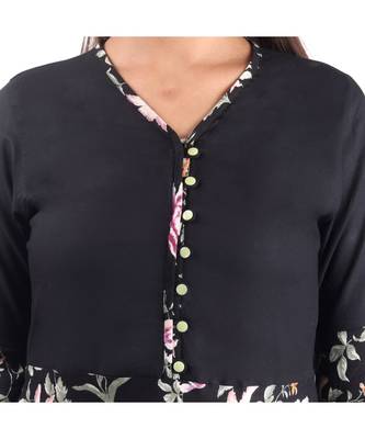 multicolor printed rayon kurti 5