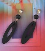 Exclusive Wooden Earrings Long Dangler Light Weight For Girls And Women.
