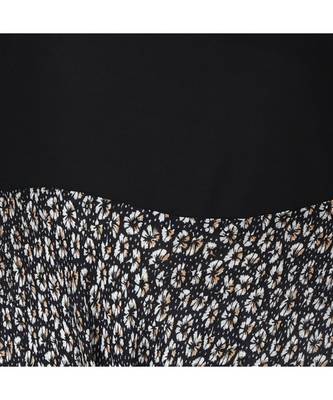 black printed rayon kurti 4