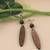 Ethnic Drop Wooden Light Weight Earrings For Girls And Women.