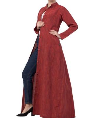 Multicolor Cotton Poly  Khadi Look Abaya Dress 2