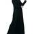 Green Velvet  High Fashion Velvet Abaya Dress