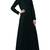 Green Velvet  High Fashion Velvet Abaya Dress
