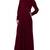 Maroon Velvet  High Fashion Velvet Abaya Dress