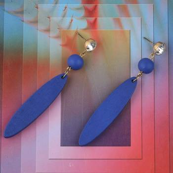 Stylish Dangler Wooden Earrings Light Weight For Girls And Women 1