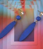 Stylish Dangler Wooden Earrings Light Weight For Girls And Women