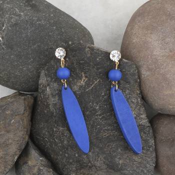 Stylish Dangler Wooden Earrings Light Weight For Girls And Women 3