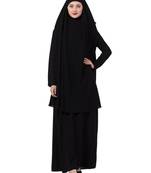 Black kashibo Abaya Khimar Combo
