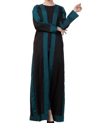 Black kashibo kashibo Cardigan In Dual Color. 4