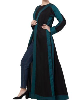 Black kashibo kashibo Cardigan In Dual Color. 7