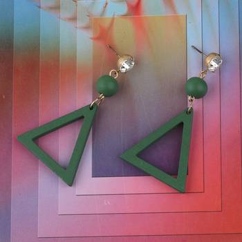 Elegant Dangler Wooden Earrings For Girls And Women 1
