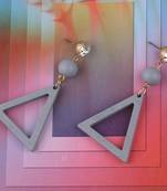 Exclusive Natural Dangler Wooden Earrings For Girls And Women