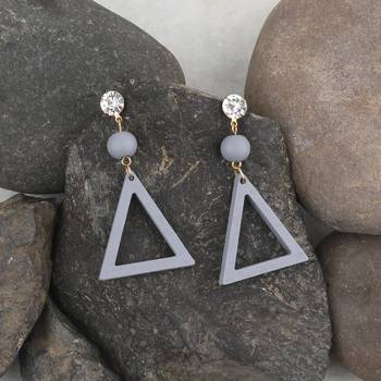 Exclusive Natural Dangler Wooden Earrings For Girls And Women 4