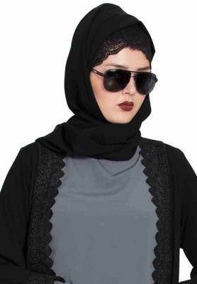 Long And Wide Stole Hijab Made Of Soft And Super Fine Georgette 1