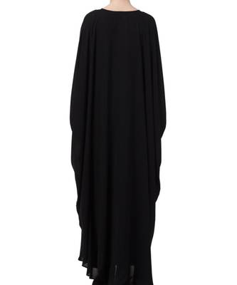 Black Nida Embroidered Kaftan 6