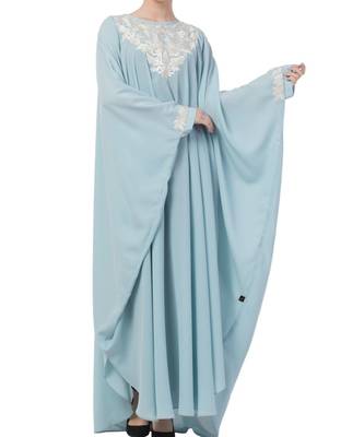 Blue Nida Embroidered Kaftan 2