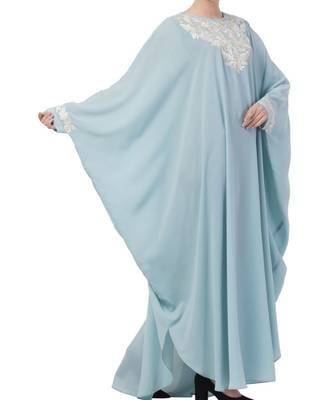 Blue Nida Embroidered Kaftan 5