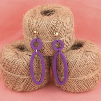 Beautiful Party Wear Wooden Earring Perfect And Different Look For Women 3
