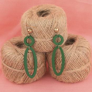 Stylish Designer Light Weight Wooden Earrings For Girls And Women 3