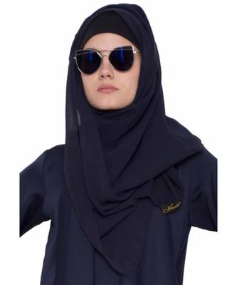 Long And Wide Stole Hijab Made Of Soft And Super Fine Georgette 2
