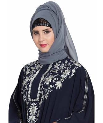 Long And Wide Stole Hijab Made Of Soft And Super Fine Georgette 1