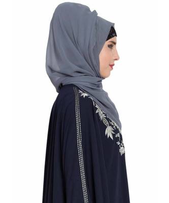 Long And Wide Stole Hijab Made Of Soft And Super Fine Georgette 4