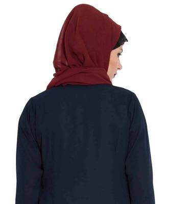 Long And Wide Stole Hijab Made Of Soft And Super Fine Georgette 4