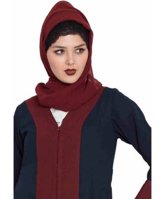 Long And Wide Stole Hijab Made Of Soft And Super Fine Georgette 5
