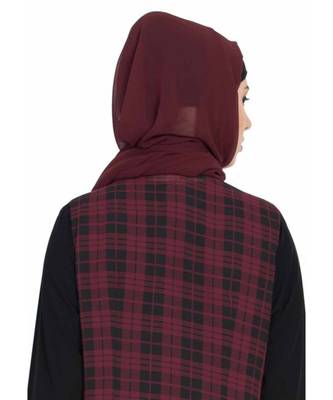 Long And Wide Stole Hijab Made Of Soft And Super Fine Georgette 3