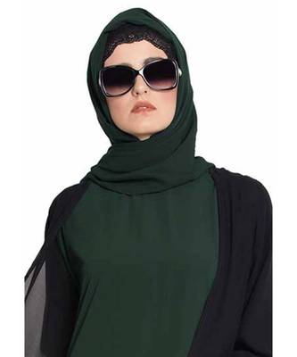 Long And Wide Stole Hijab Made Of Soft And Super Fine Georgette 2
