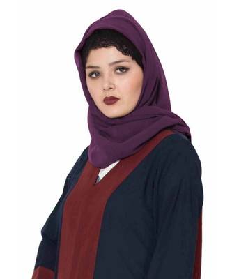 Long And Wide Stole Hijab Made Of Soft And Super Fine Georgette 3