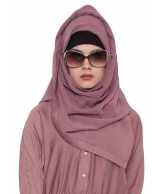 Long And Wide Stole Hijab Made Of Soft And Super Fine Georgette 1