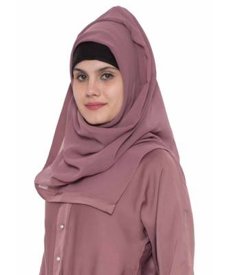 Long And Wide Stole Hijab Made Of Soft And Super Fine Georgette 2