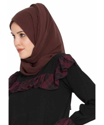 Long And Wide Stole Hijab Made Of Soft And Super Fine Georgette 2