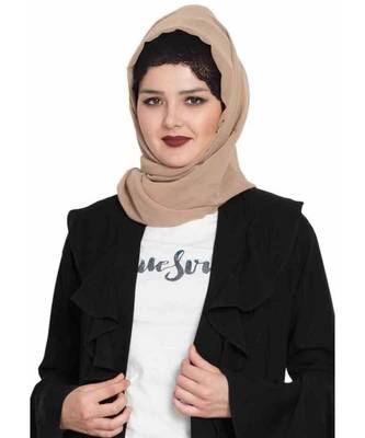 Long And Wide Stole Hijab Made Of Soft And Super Fine Georgette 4
