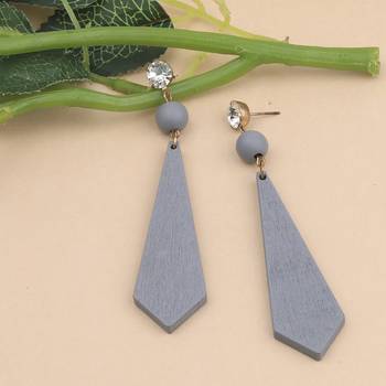 Party Wear Natural Wooden Earring For Perfect And Different Look For Women 1