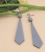 Party Wear Natural Wooden Earring For Perfect And Different Look For Women