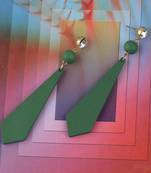 Wooden Light Weight Dangle Earrings For Girls And Women.