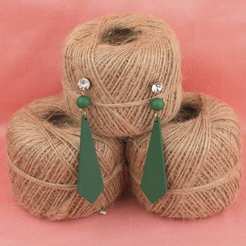 Wooden Light Weight Dangle Earrings For Girls And Women. 3
