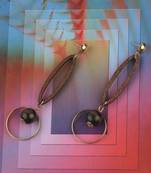 Designer Alegent Wooden Light Weight Earrings For Girls And Women.