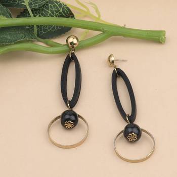 Charm Dangler Wooden Earrings For Girls And Women 2