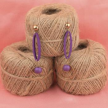 Party Wear Natural Wooden Earring For Perfect And Different Look For Women 3