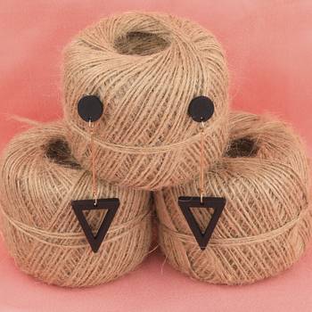 Exclusive Dangler Wooden Earrings For Girls And Women 3