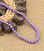 Purple Pearl Mala With Natural Pearl For Girls And Women