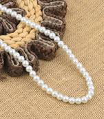 Attrative White Pearl Mala With Natural Pearl For Girls And Women