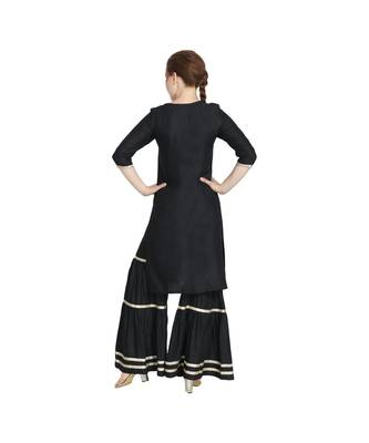 Ethnic Gotta Patti Kurti with Sharara set 3