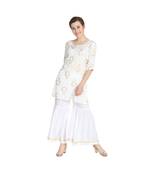 Ethnic Kurti with Sharara Set