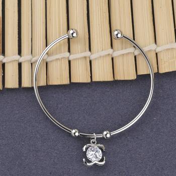 Party Wear Fancy Look Adjustable Bracelet With Diamond For Women Girls 2